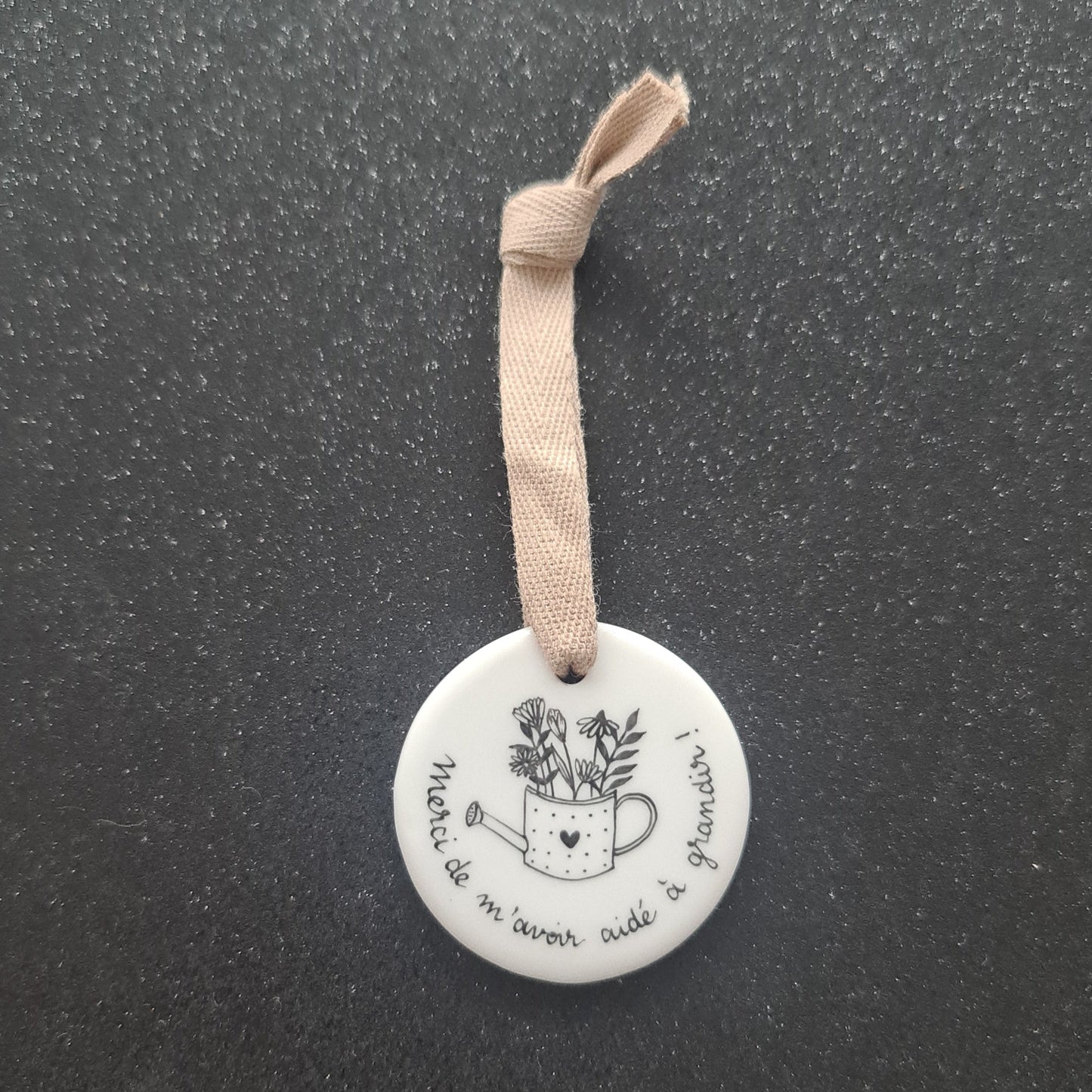 Médaillon rond - Phrase