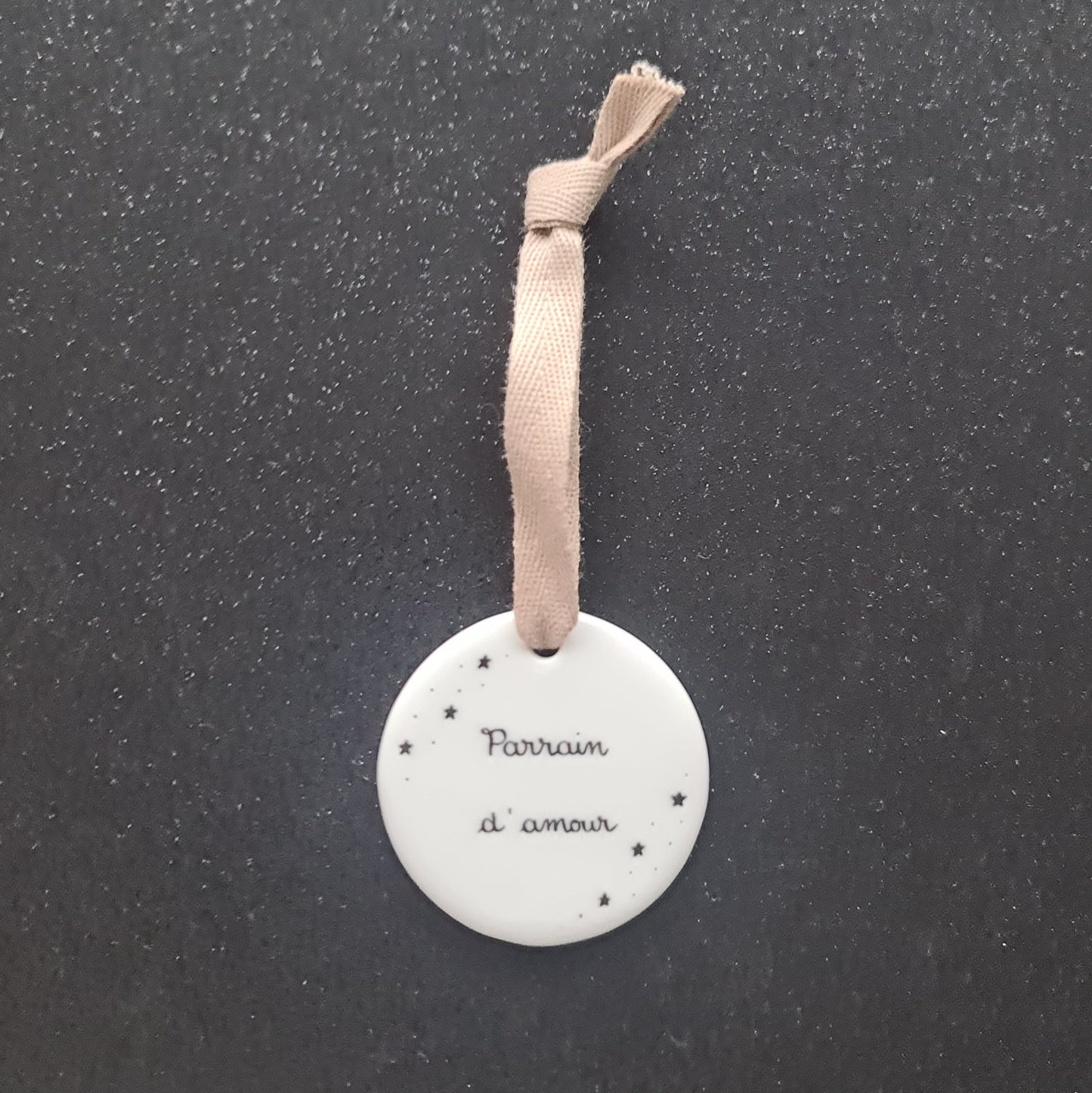 Médaillon rond - Parrain/Marraine