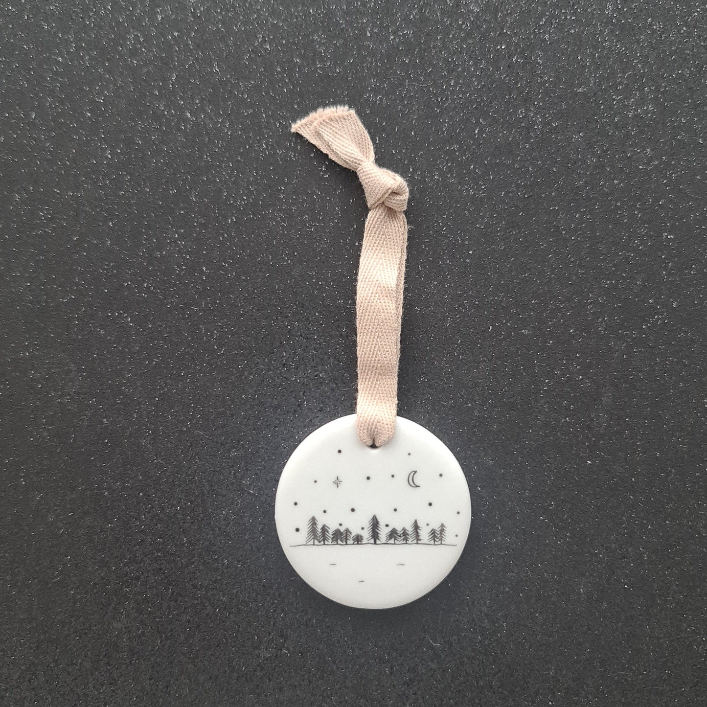 Médaillon rond - Forêt