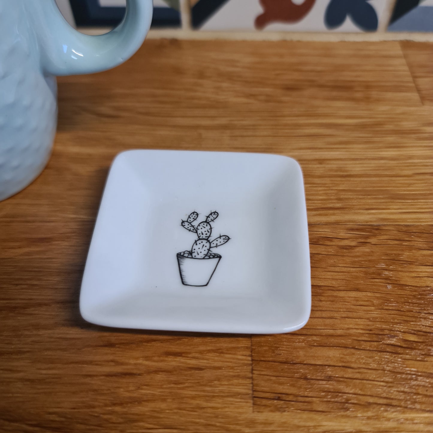 Mini coupelle carrée chinée