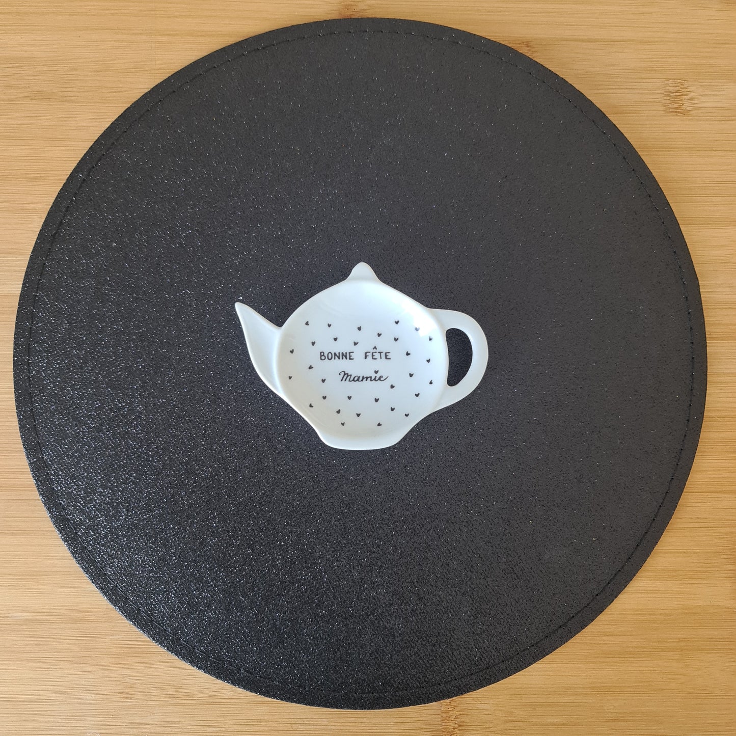 Repose sachet de thé - "Bonne Fête Mamie" Coeurs vrac