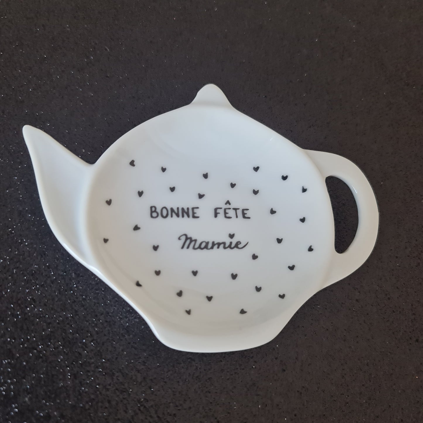 Repose sachet de thé - "Bonne Fête Mamie" Coeurs vrac