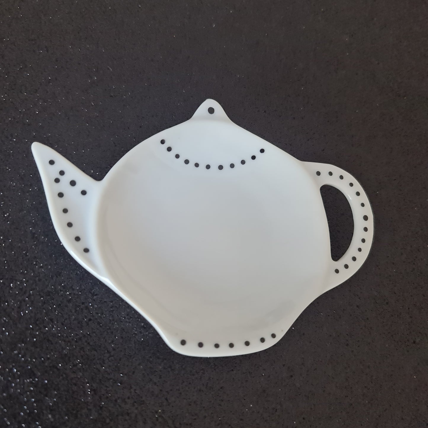 Repose sachet de thé - Points contour