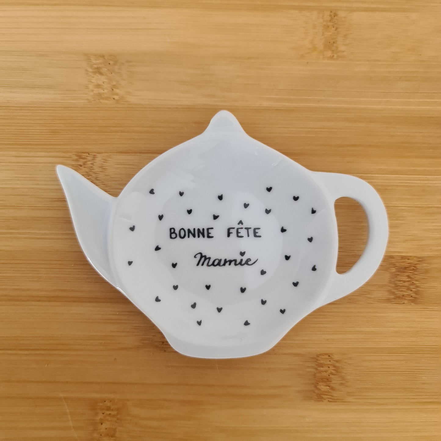 Repose sachet de thé - "Bonne Fête Mamie" Coeurs vrac