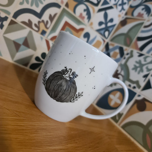 Mug boule - Citrouille